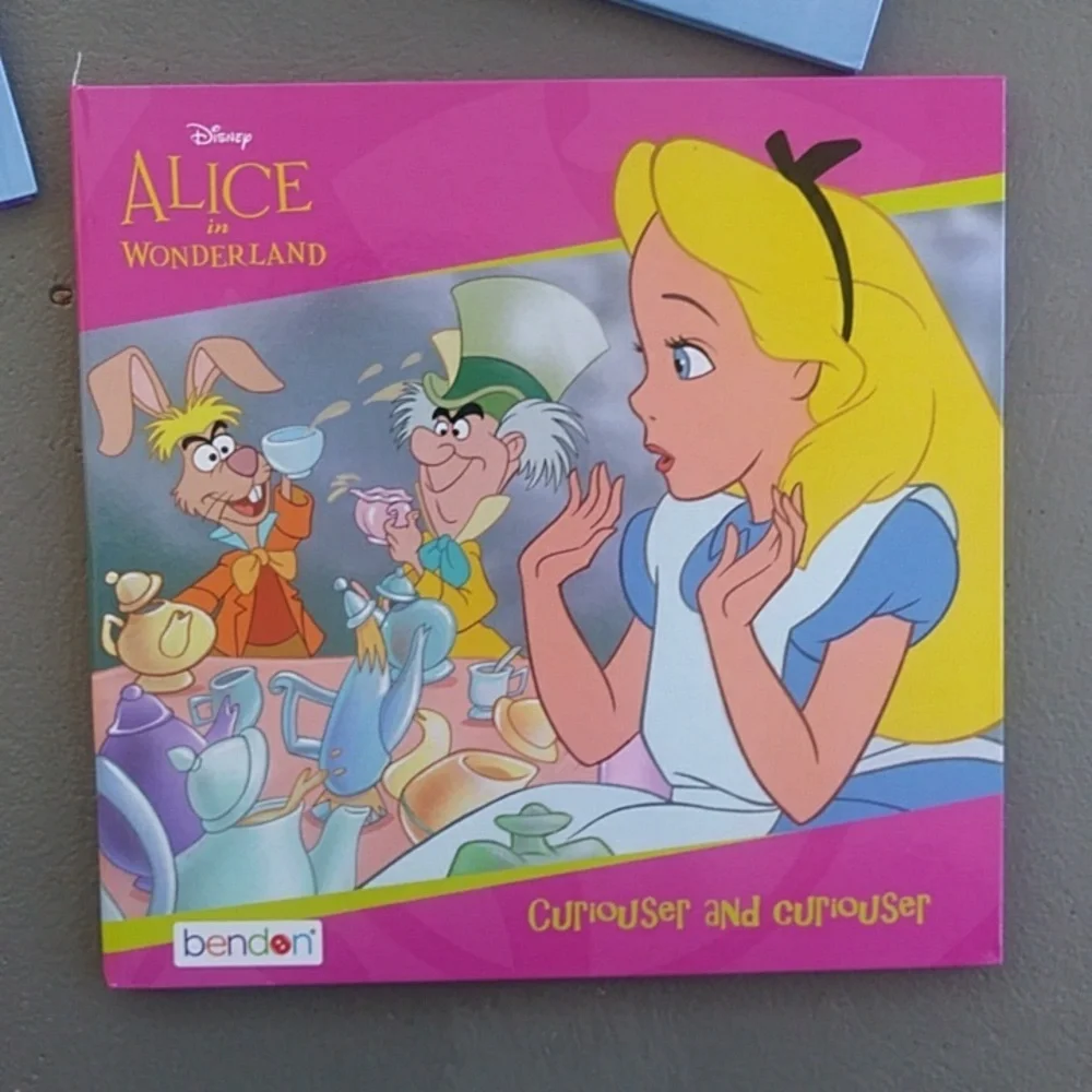 Disney Bendon Kids Storybook Set - Belle, Jasmine and Alice in Wonderland